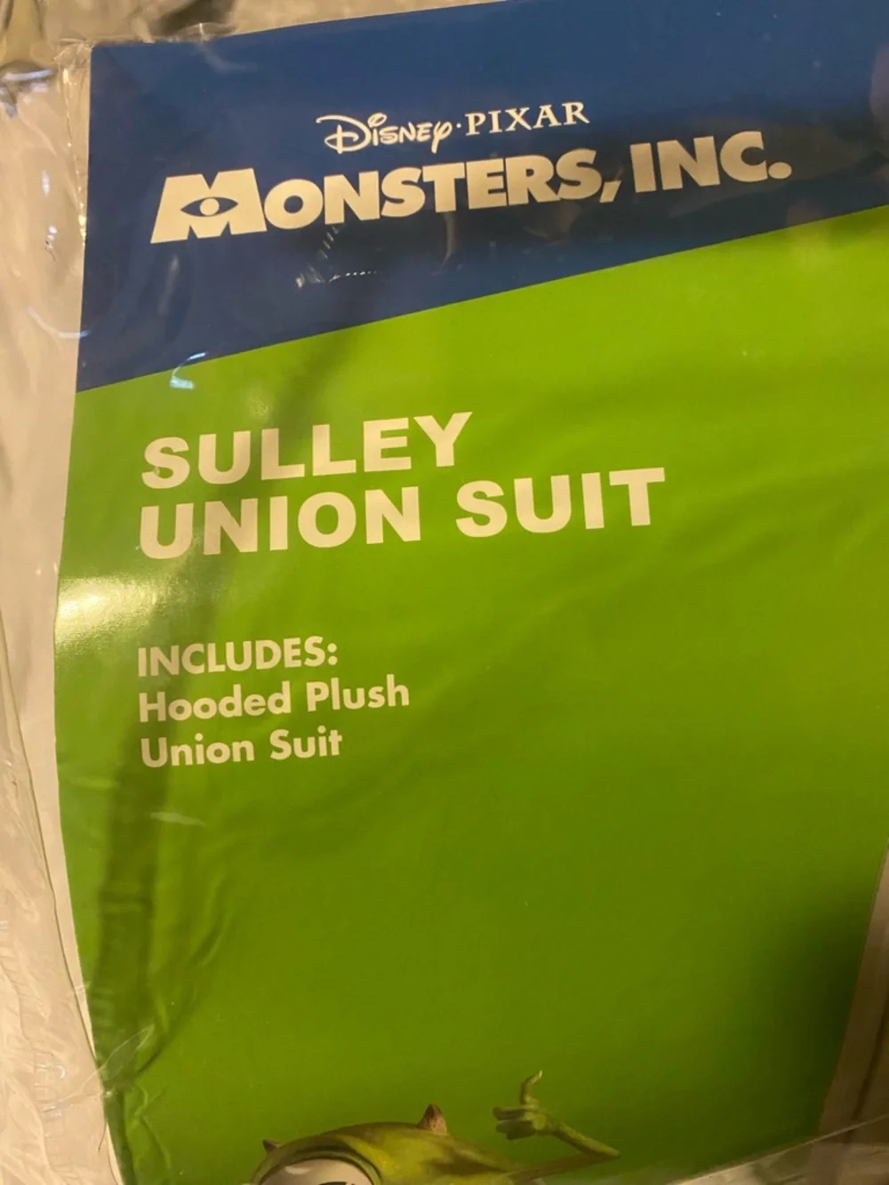Sulley Light Blue Plush Adult Costume - Adult Large/X-Large - Picture 4 of 5